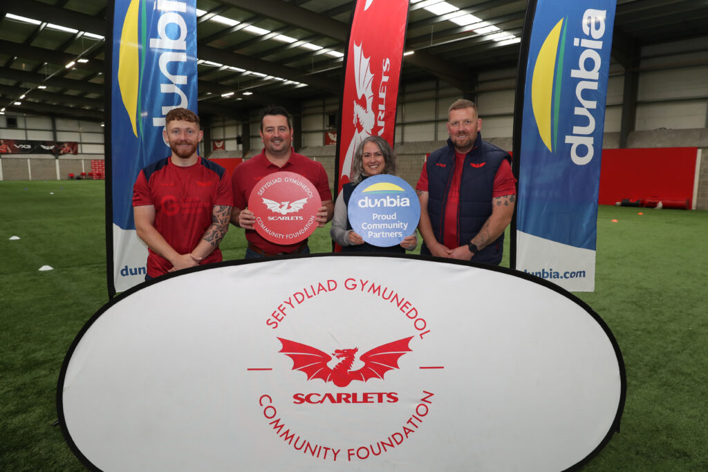 Dunbia partners with Scarlets Community Foundation 5